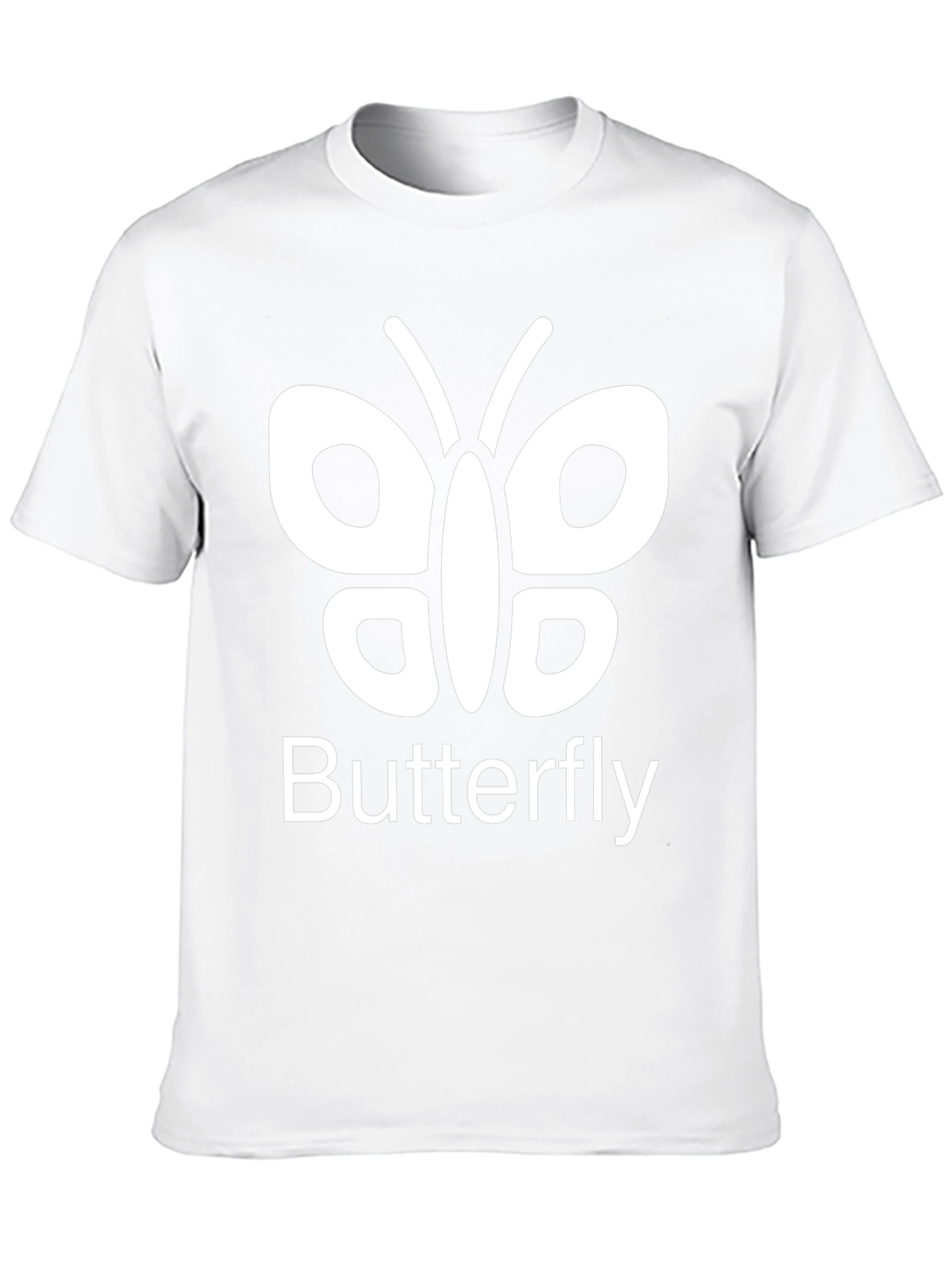 Camiseta Negra Butterfly para Hombre