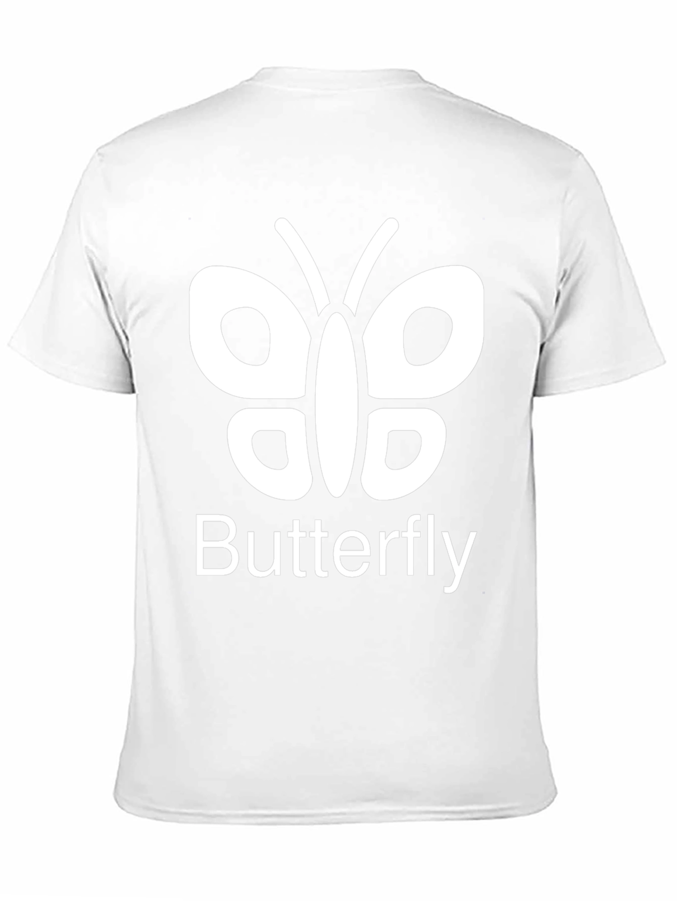 Camiseta Negra Butterfly para Hombre