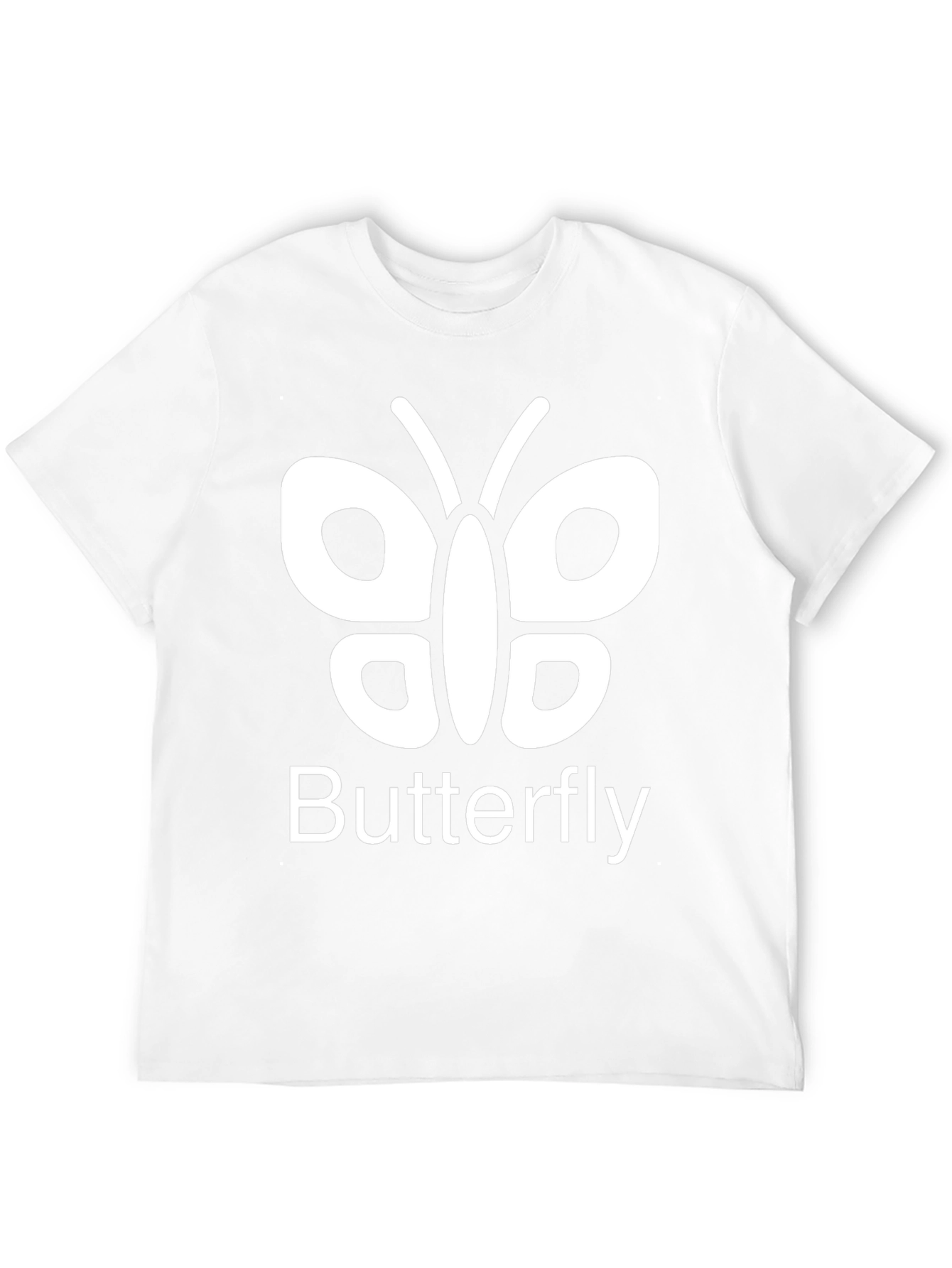 Camiseta Negra Butterfly para Hombre