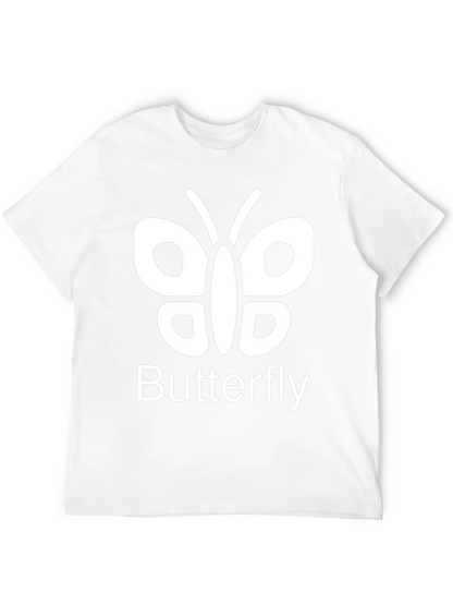 Camiseta Negra Butterfly para Hombre
