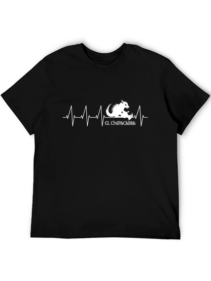 Camiseta Negra El Chupacabra - Pulso Vital