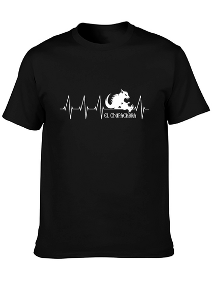 Camiseta Negra El Chupacabra - Pulso Vital