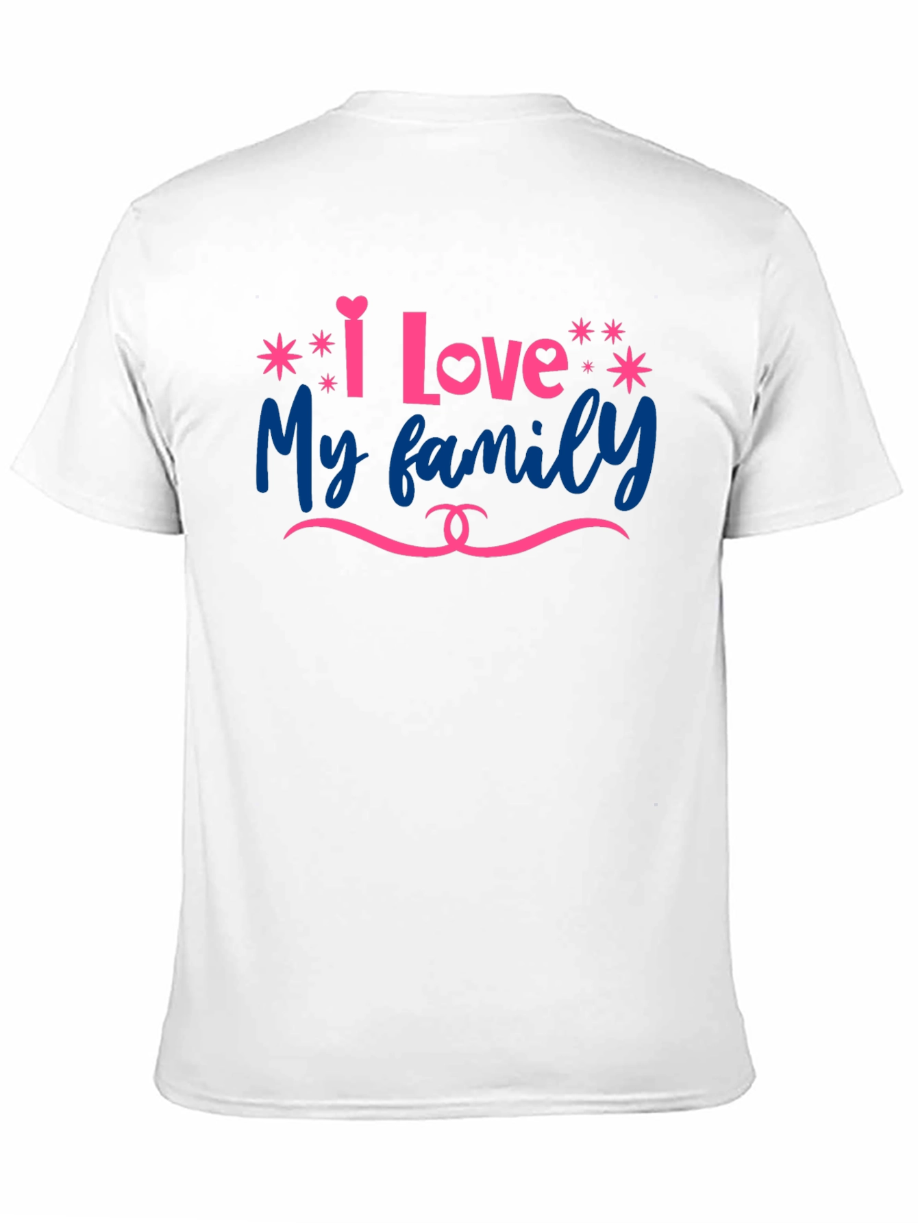 Camiseta Negra Amo a Mi Familia