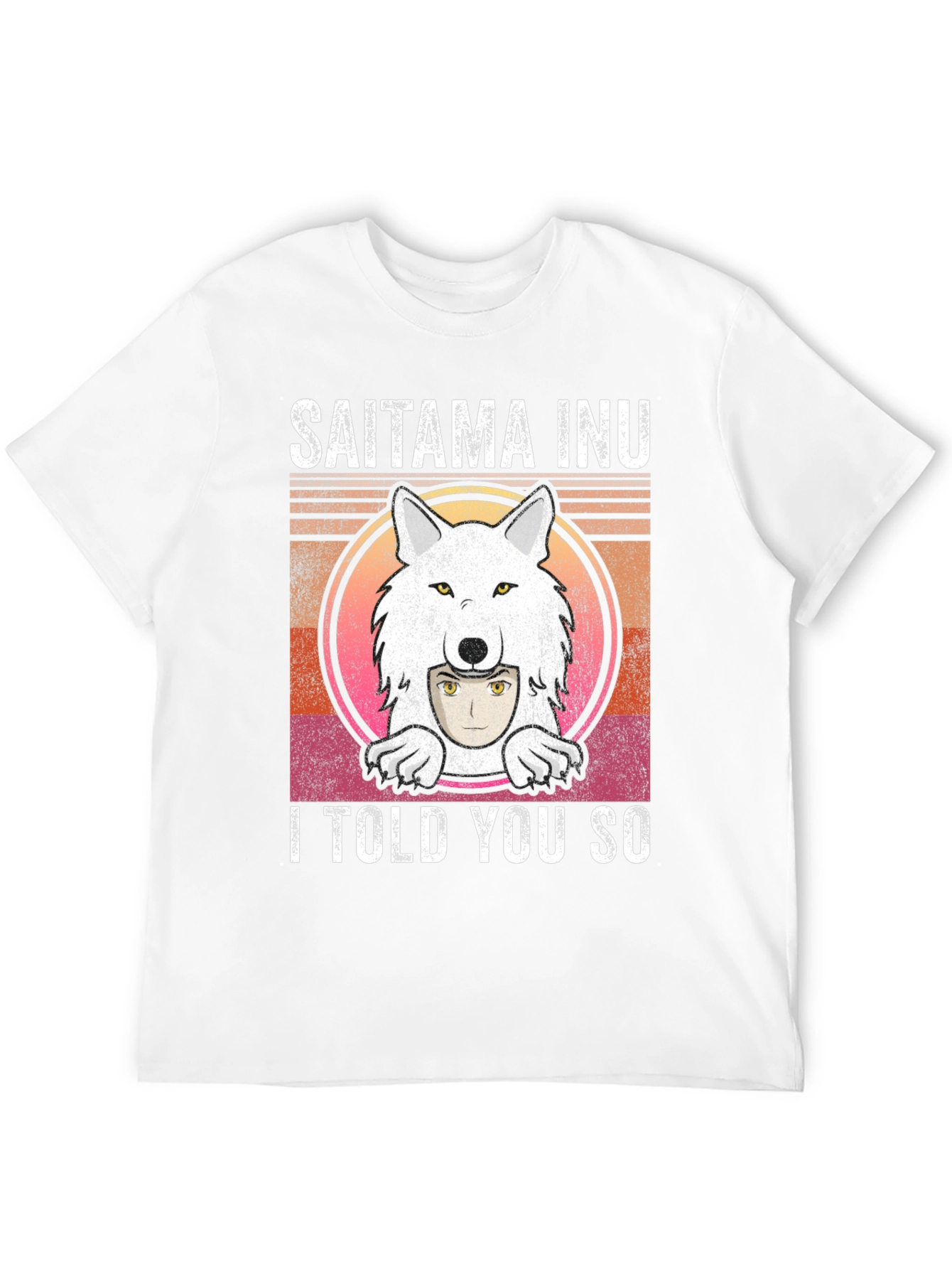 Camiseta Saitama Inu: ¡Te lo dije!