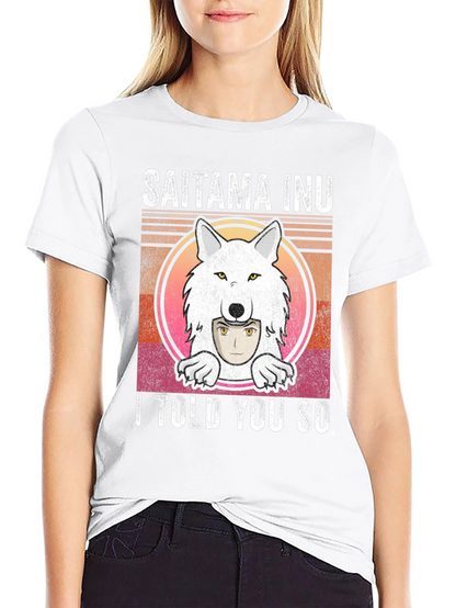 Camiseta Saitama Inu: ¡Te lo dije!
