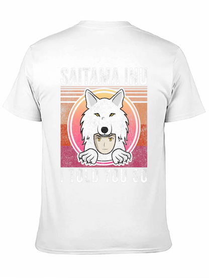 Camiseta Saitama Inu: ¡Te lo dije!