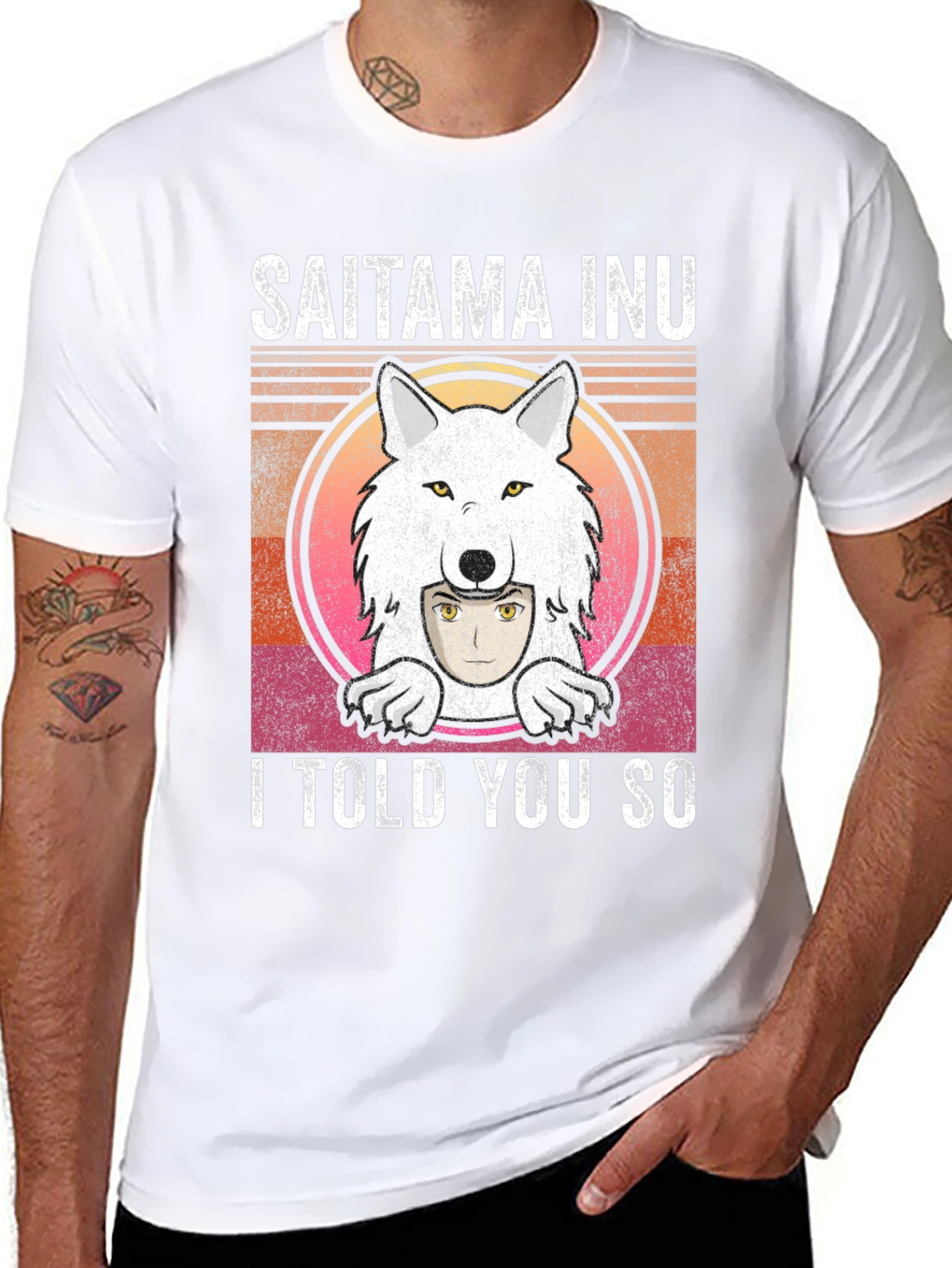 Camiseta Saitama Inu: ¡Te lo dije!