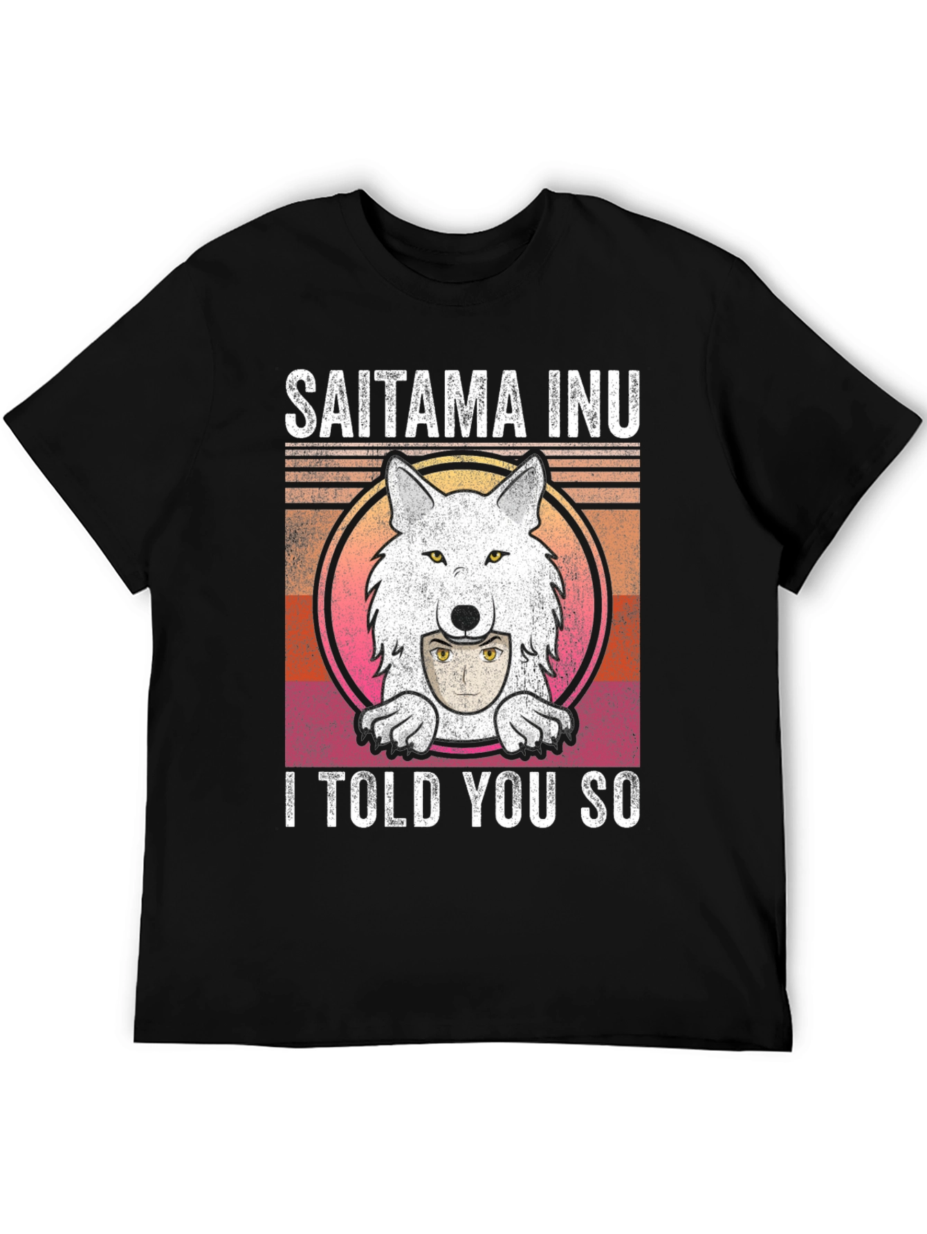 Camiseta Saitama Inu: ¡Te lo dije!