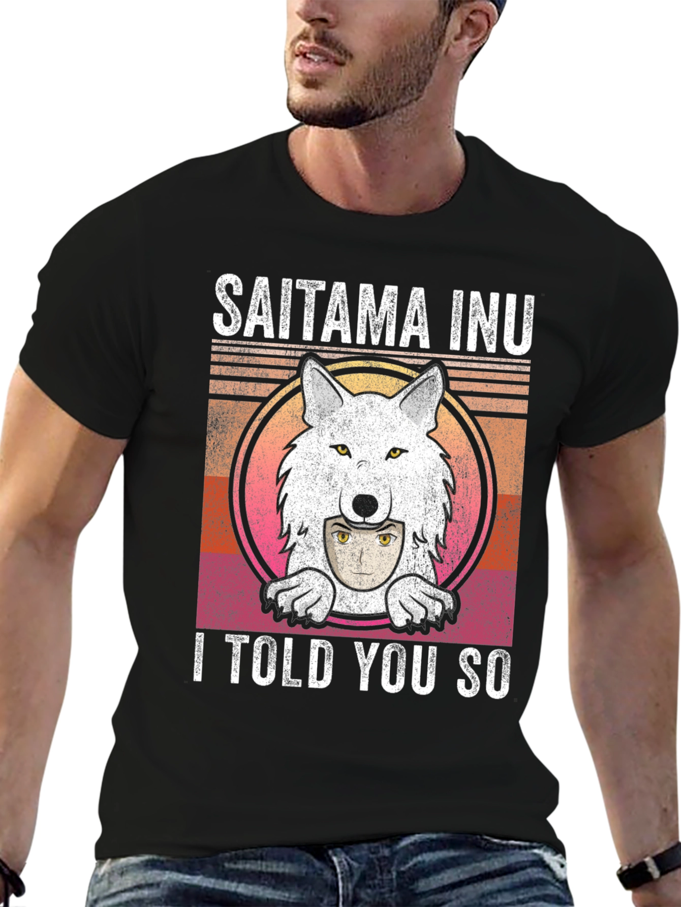 Camiseta Saitama Inu: ¡Te lo dije!
