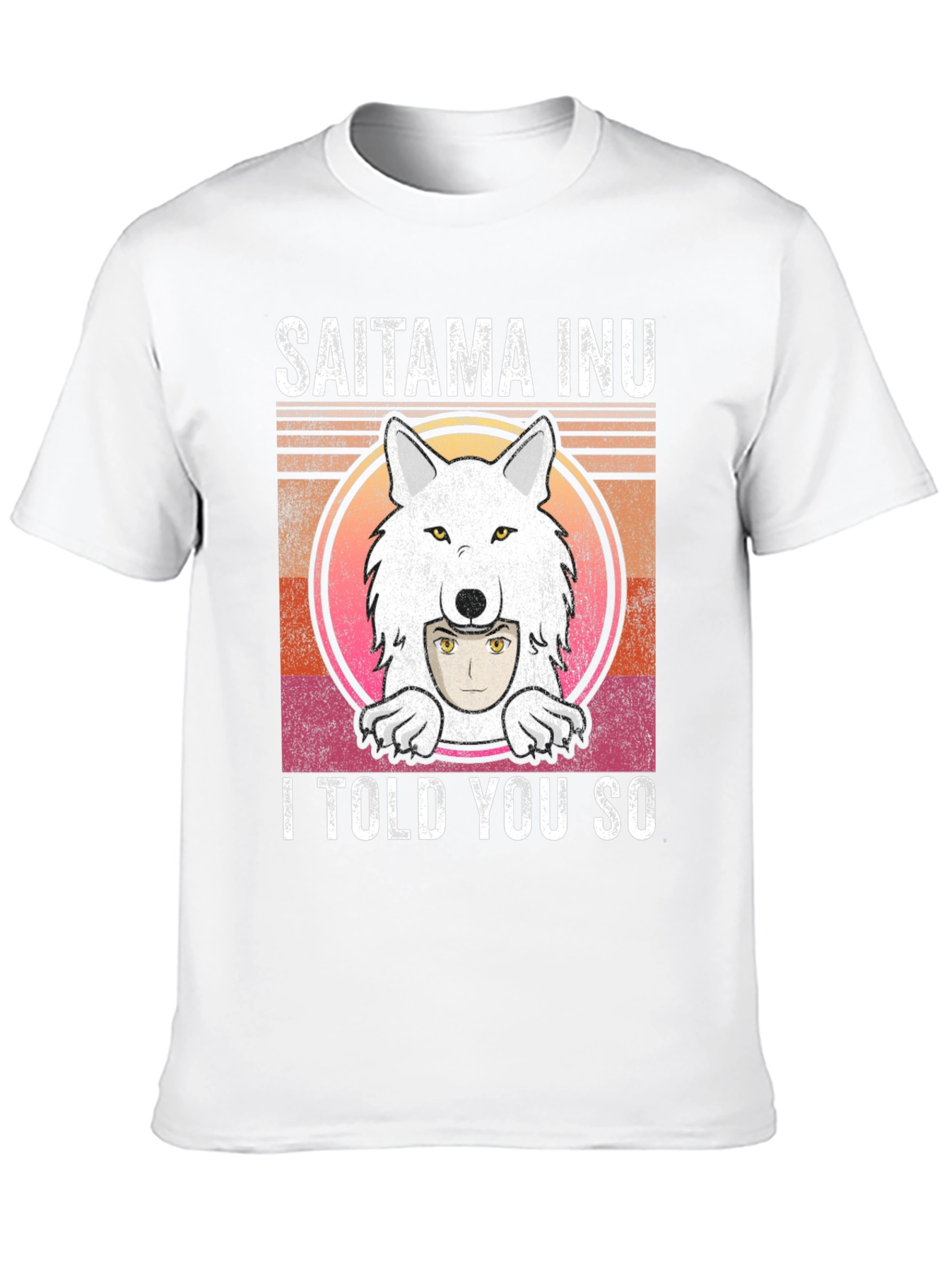 Camiseta Saitama Inu: ¡Te lo dije!