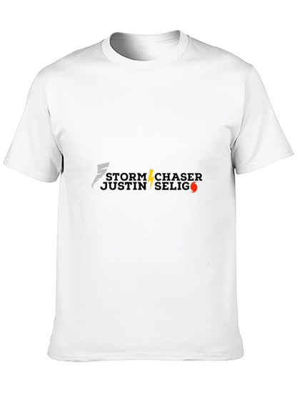 Camiseta Negra Storm Chaser Justin Selig