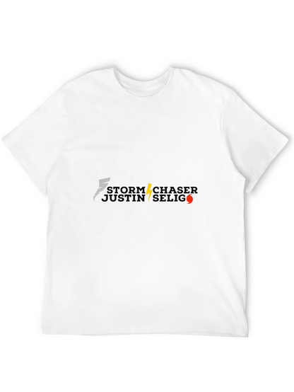 Camiseta Negra Storm Chaser Justin Selig
