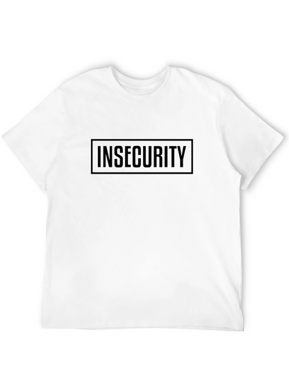 Camiseta Negra Insecurity - Estilo Único y Discreto