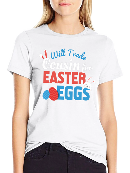 Camiseta divertida de Pascua: Cousin for Easter Eggs