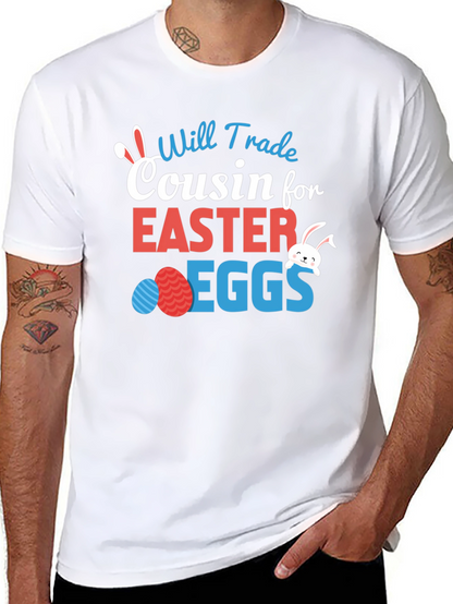 Camiseta divertida de Pascua: Cousin for Easter Eggs
