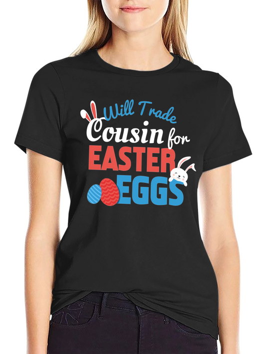 Camiseta divertida de Pascua: Cousin for Easter Eggs