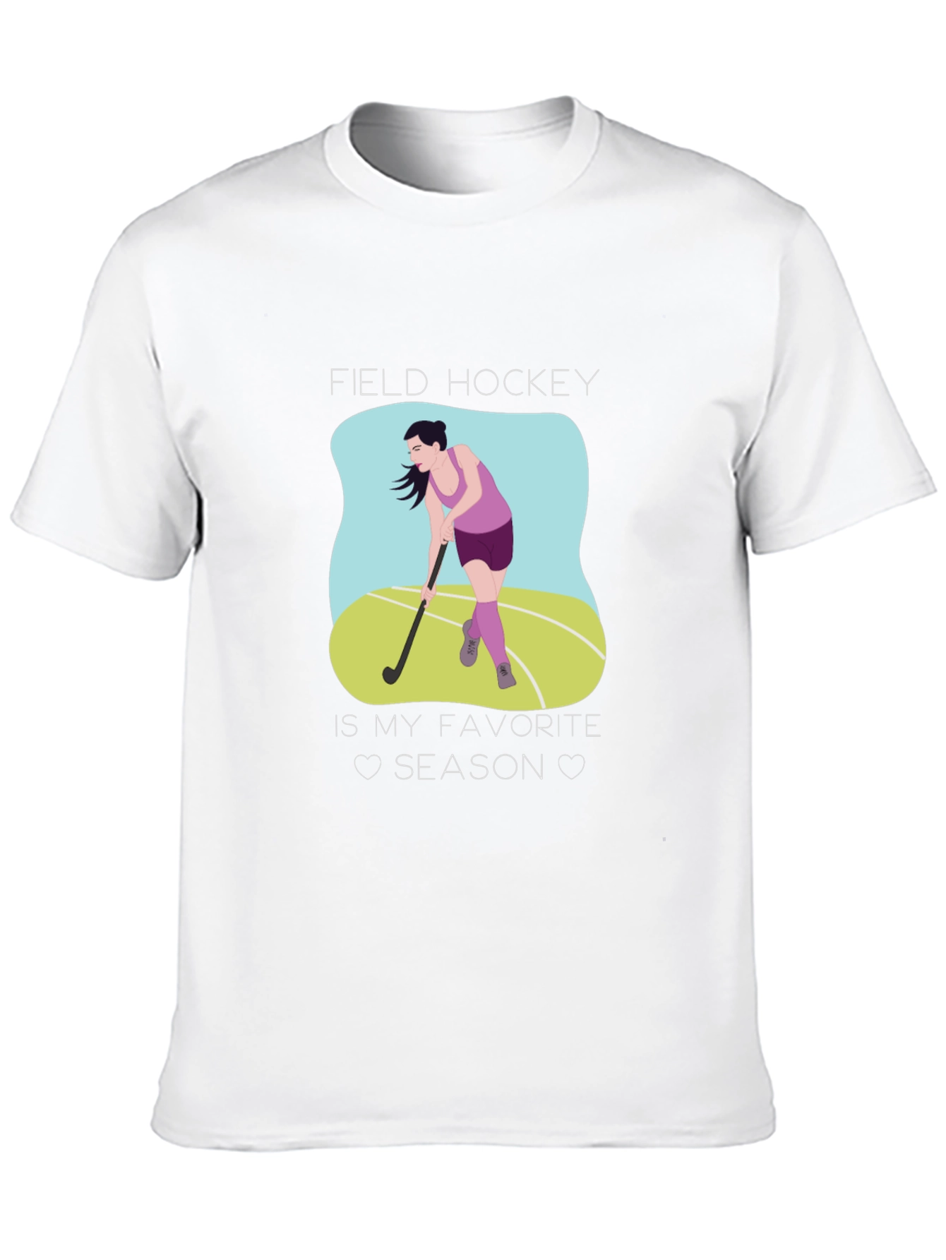 Camiseta Negra Field Hockey is My Favorite Season