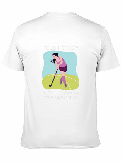 Camiseta Negra Field Hockey is My Favorite Season