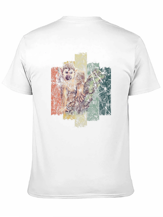 Camiseta Hombre Estampado Vintage