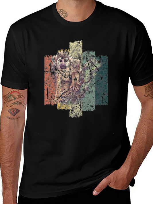 Camiseta Hombre Estampado Vintage