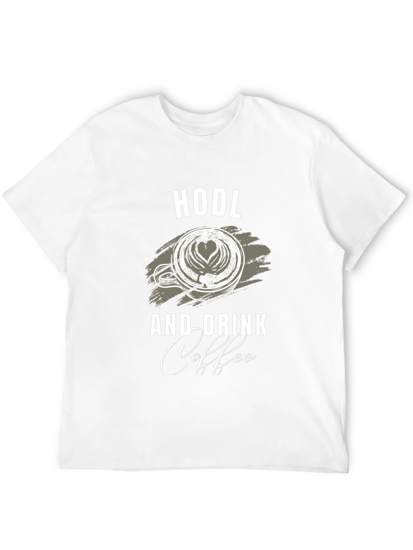 Camiseta Negra HODL y Coffee
