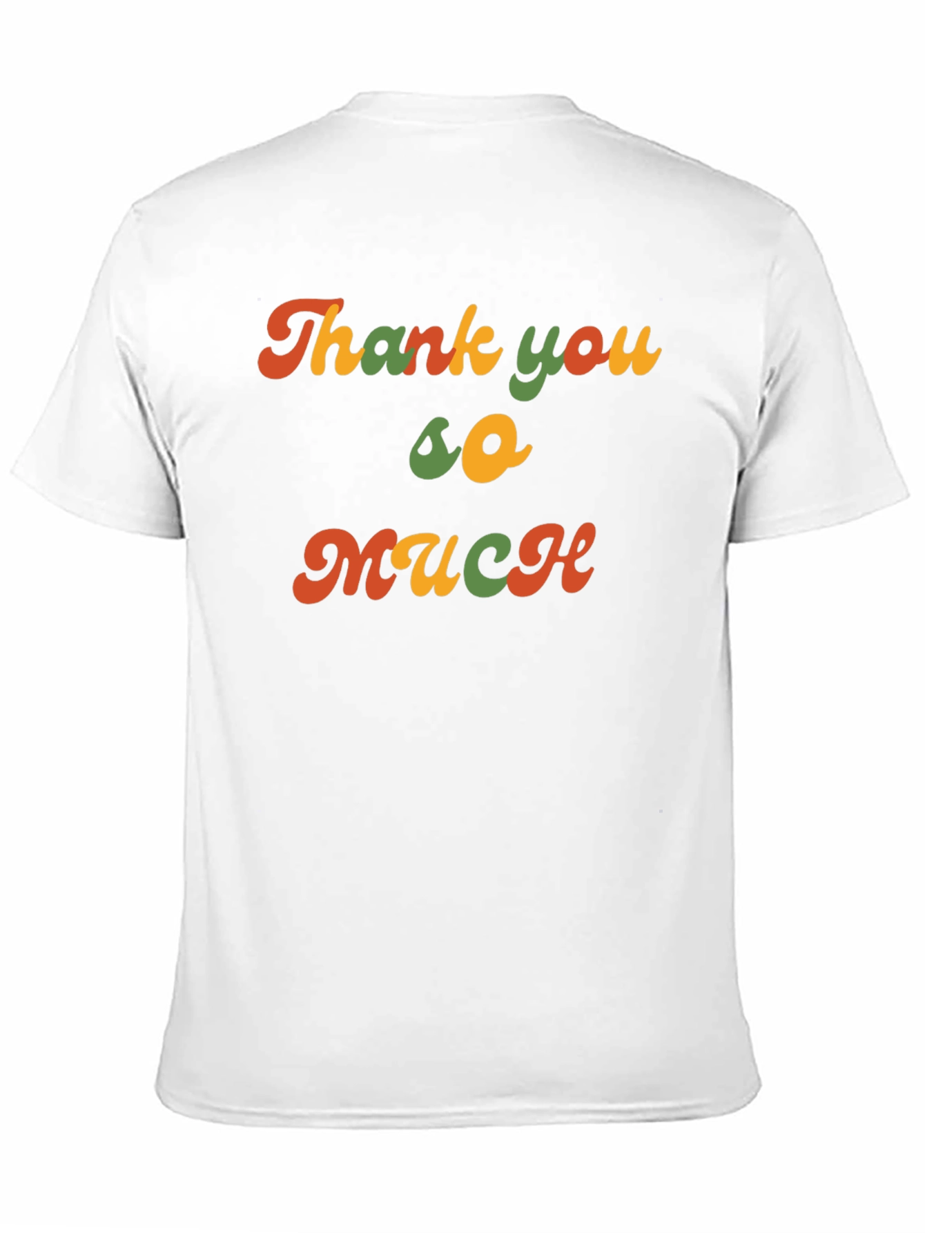 Camiseta Negra Retro Thank you so much