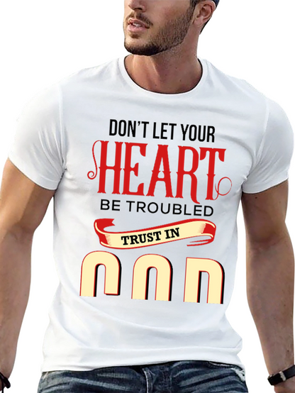 Camiseta Negra: Corazón y Confianza