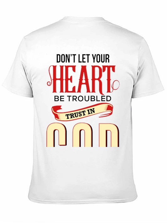 Camiseta Negra: Corazón y Confianza