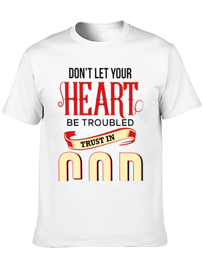 Camiseta Negra: Corazón y Confianza