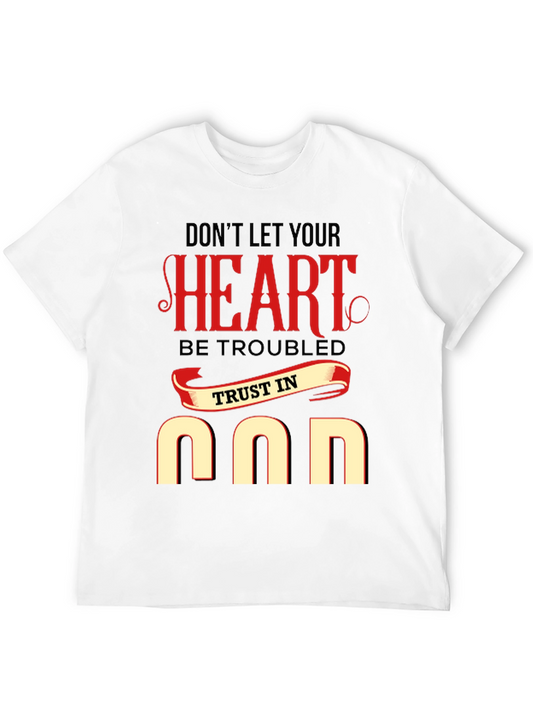 Camiseta Negra: Corazón y Confianza