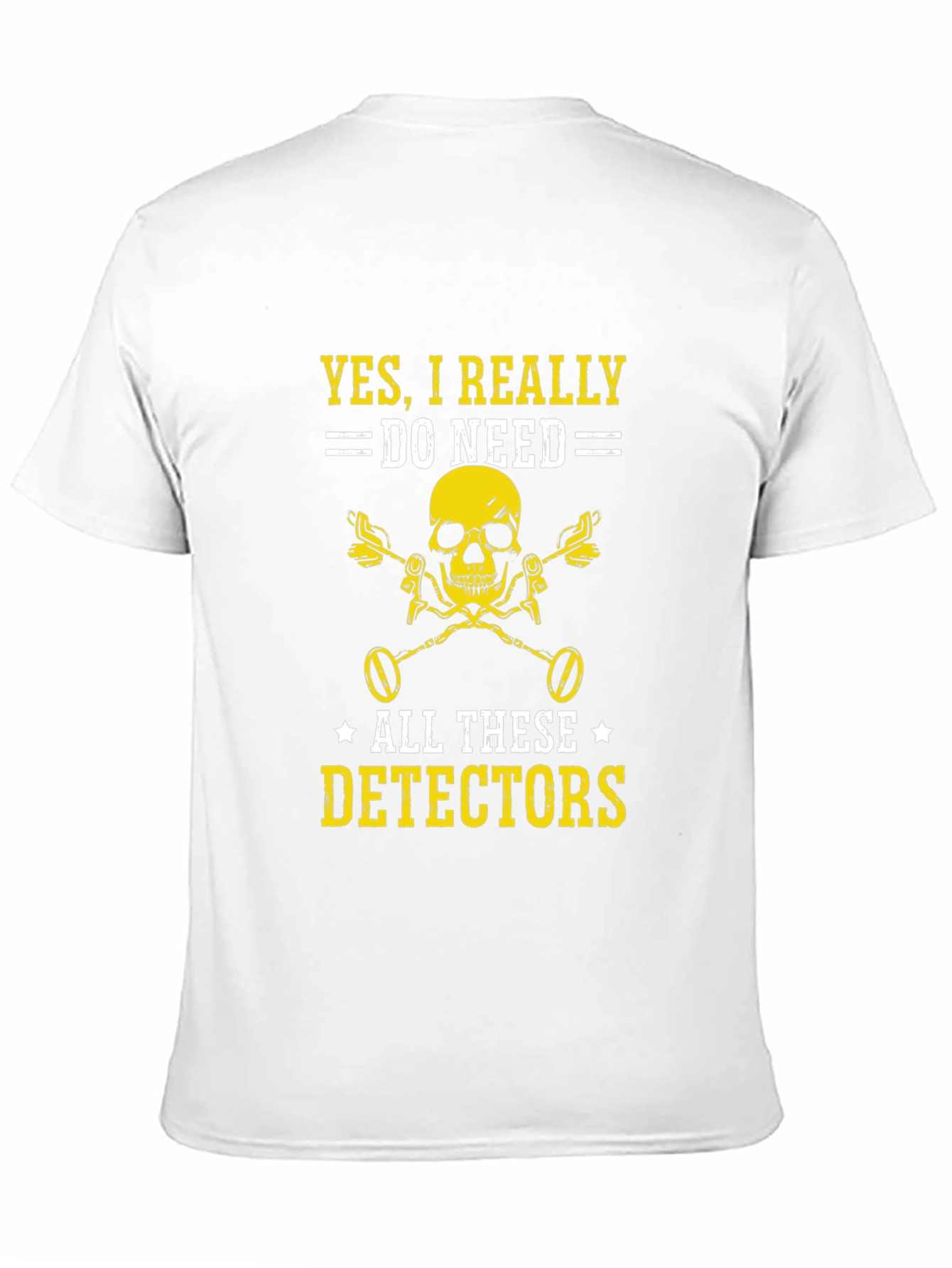 Camiseta Necesito Detectores