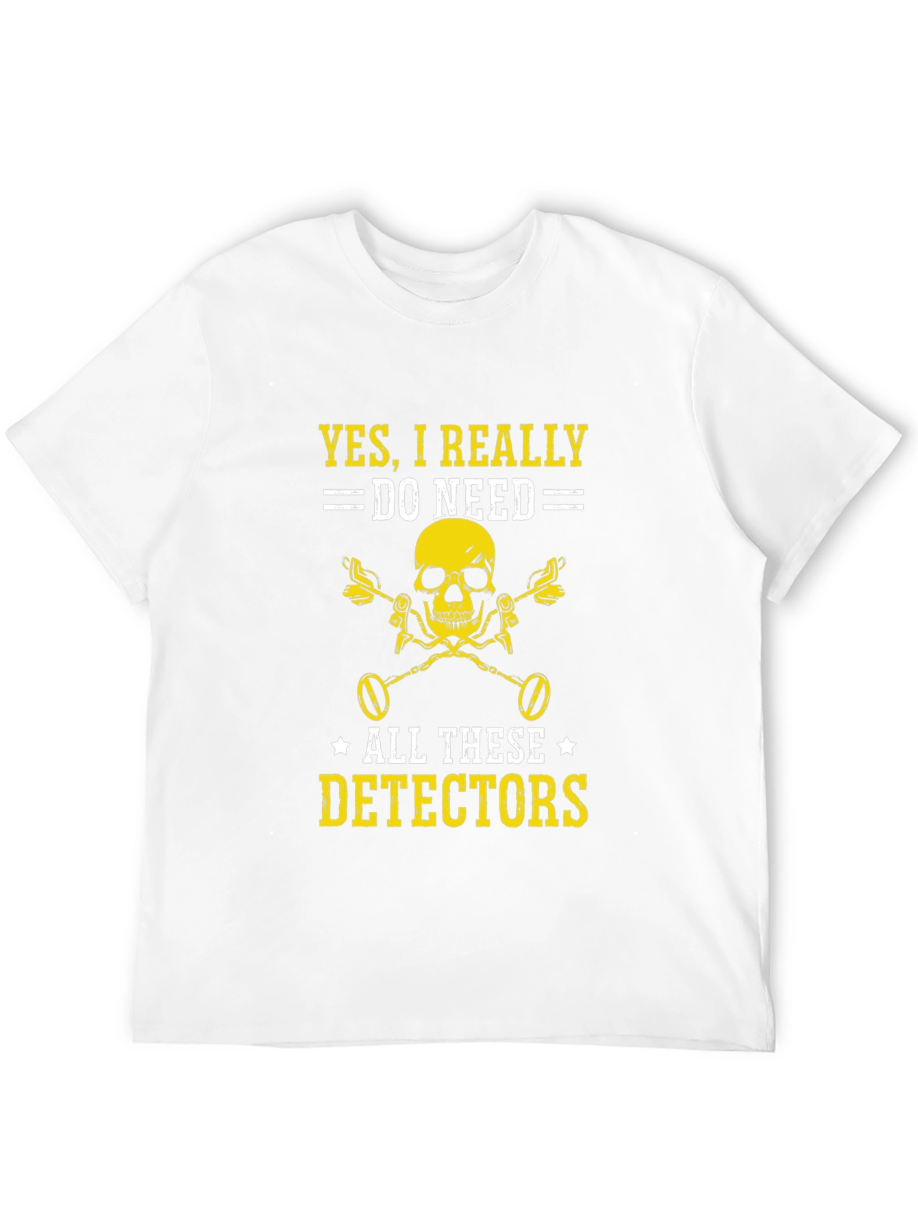 Camiseta Necesito Detectores
