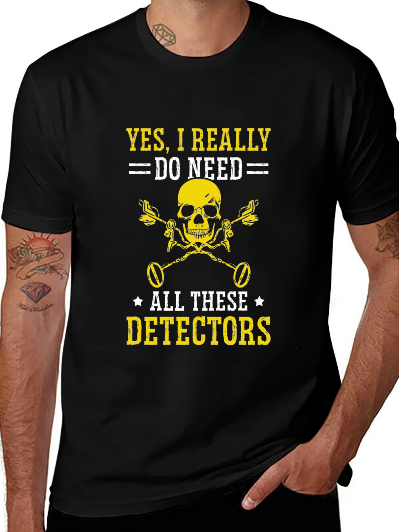 Camiseta Necesito Detectores
