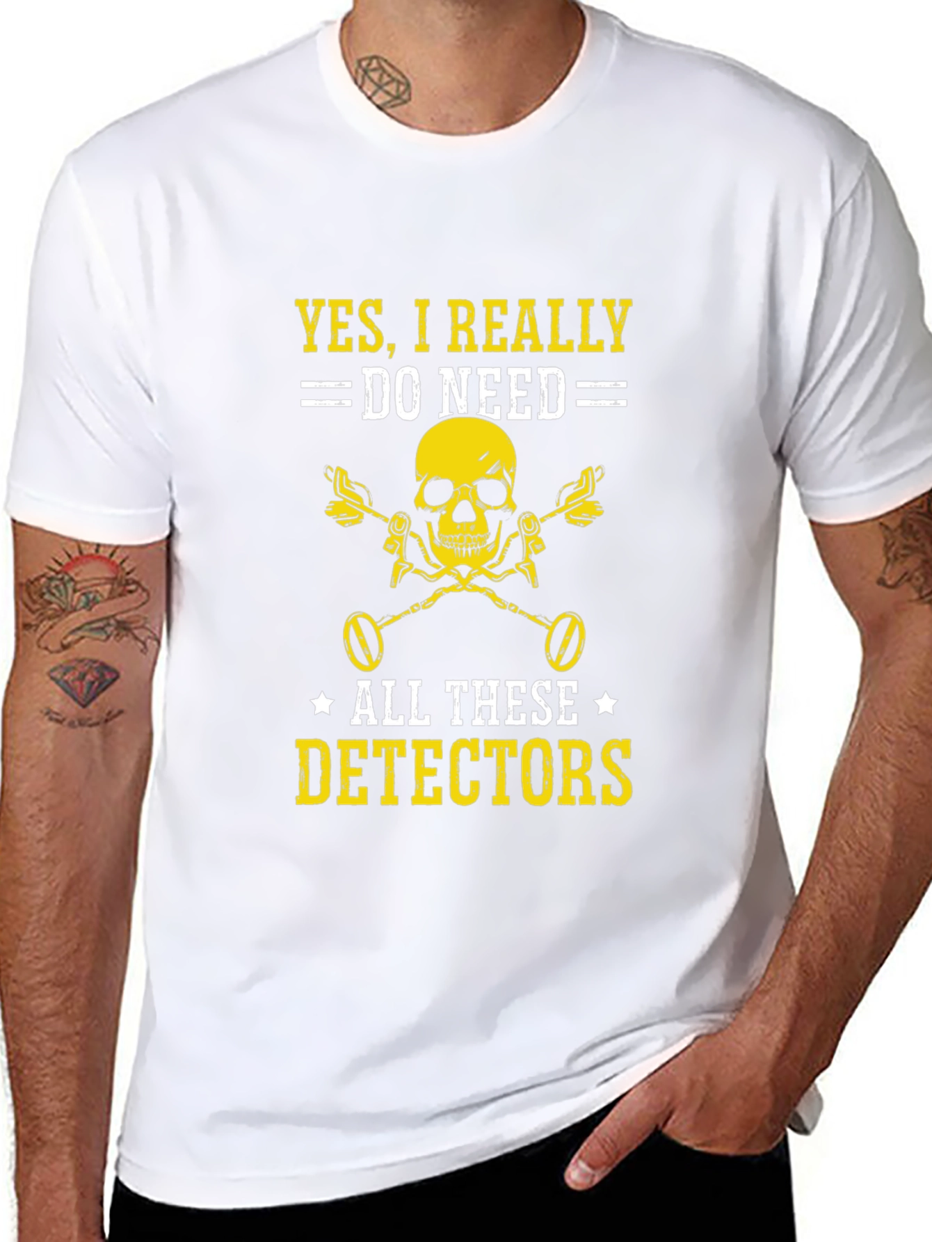 Camiseta Necesito Detectores