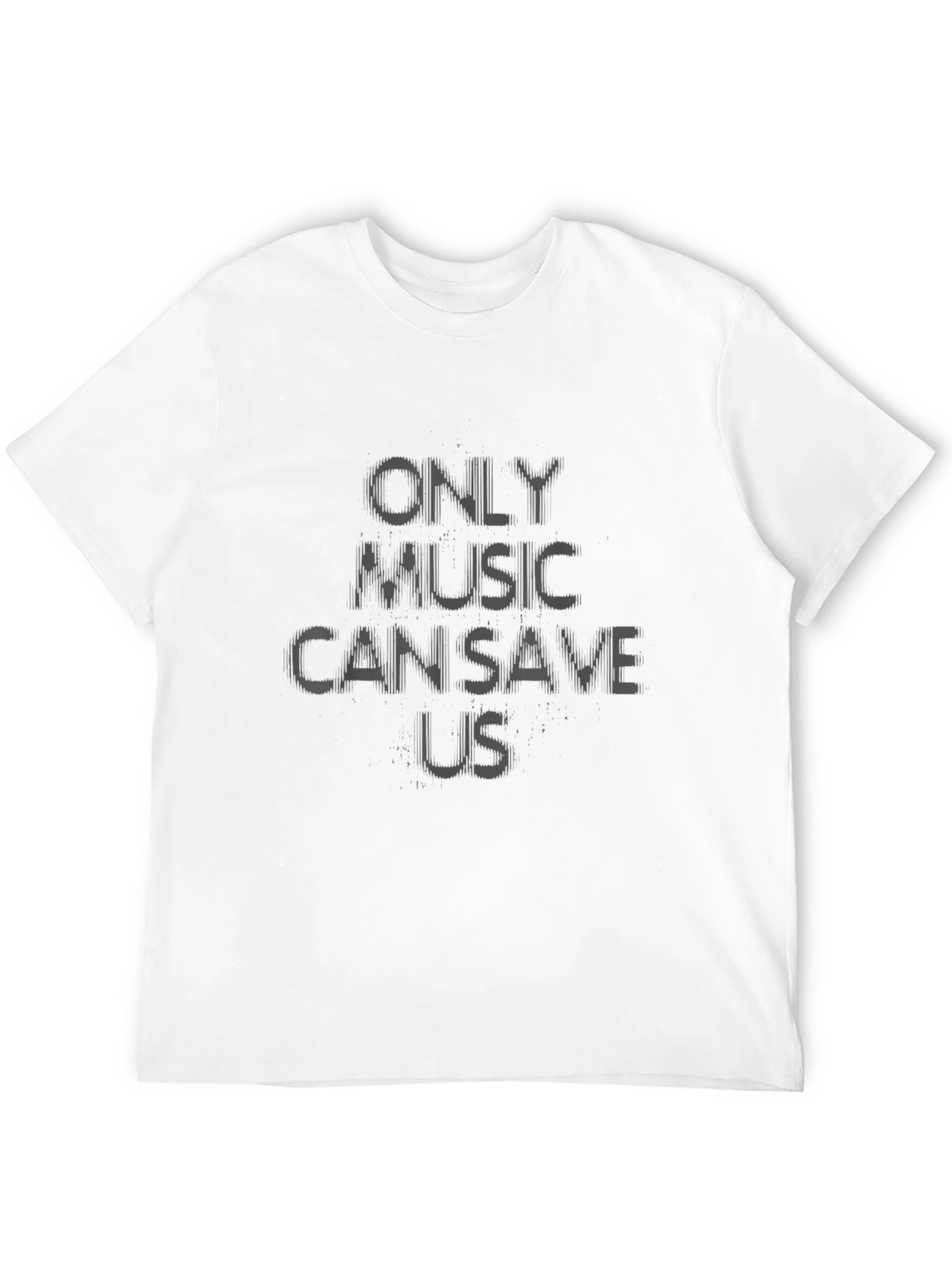 Camiseta Negra Only Music Can Save Us