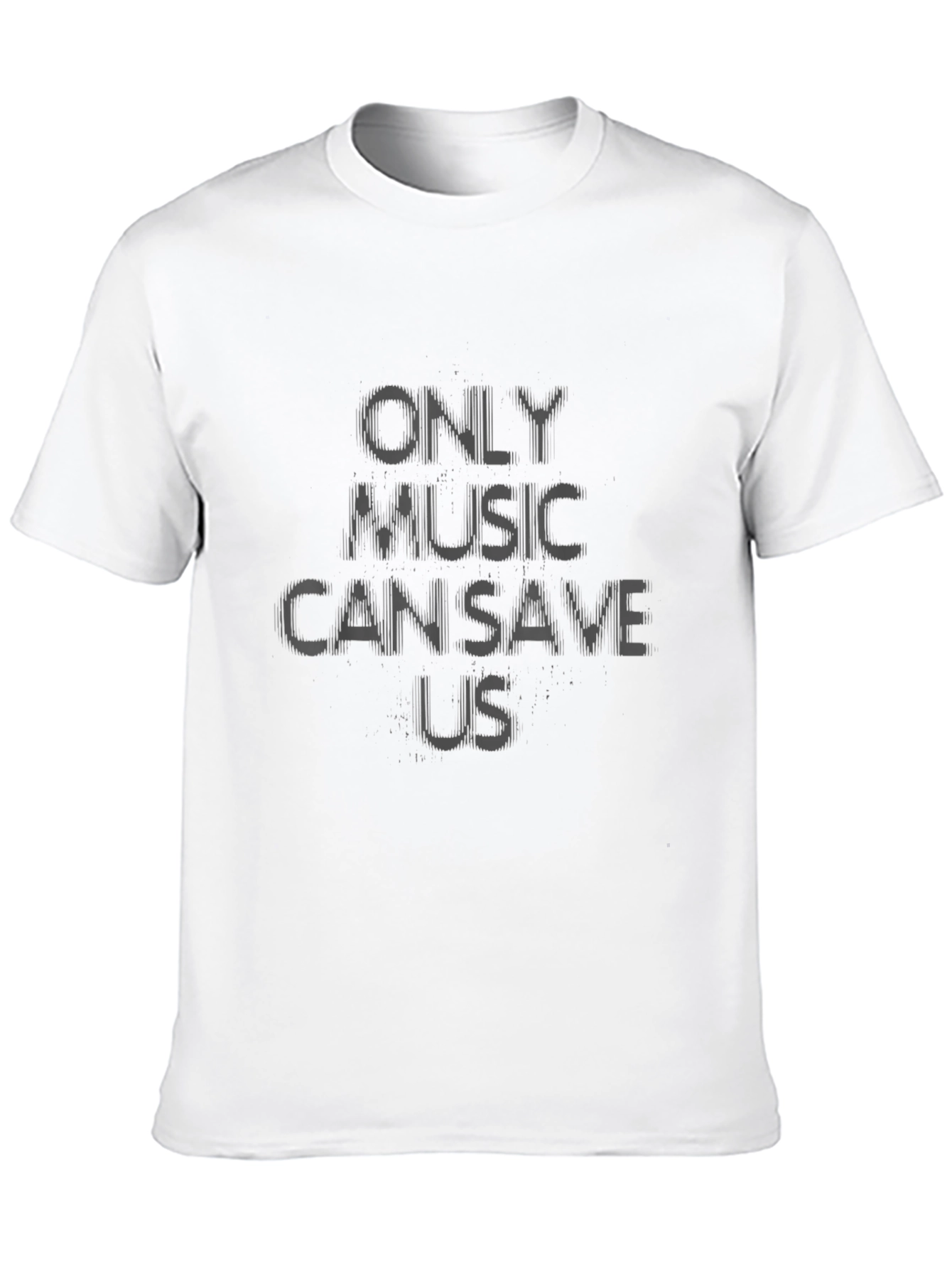 Camiseta Negra Only Music Can Save Us