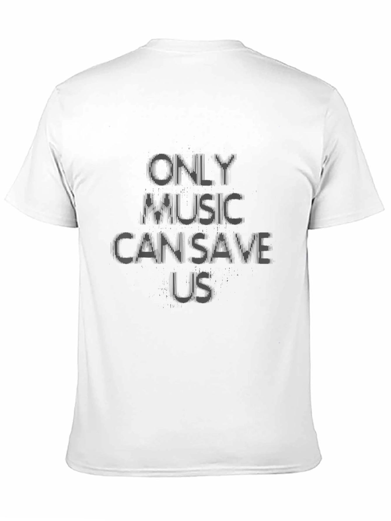 Camiseta Negra Only Music Can Save Us