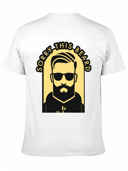 Camiseta Negra Lo Siento Esta Barba Está Ocupada