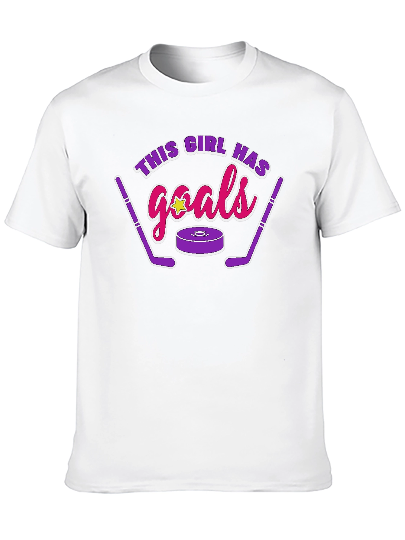 Camiseta Negra Esta Chica Tiene Goles