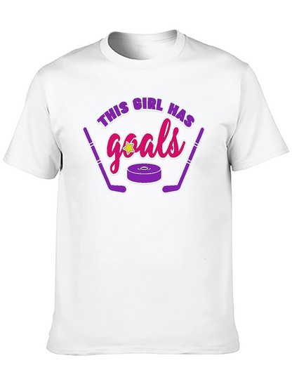 Camiseta Negra Esta Chica Tiene Goles