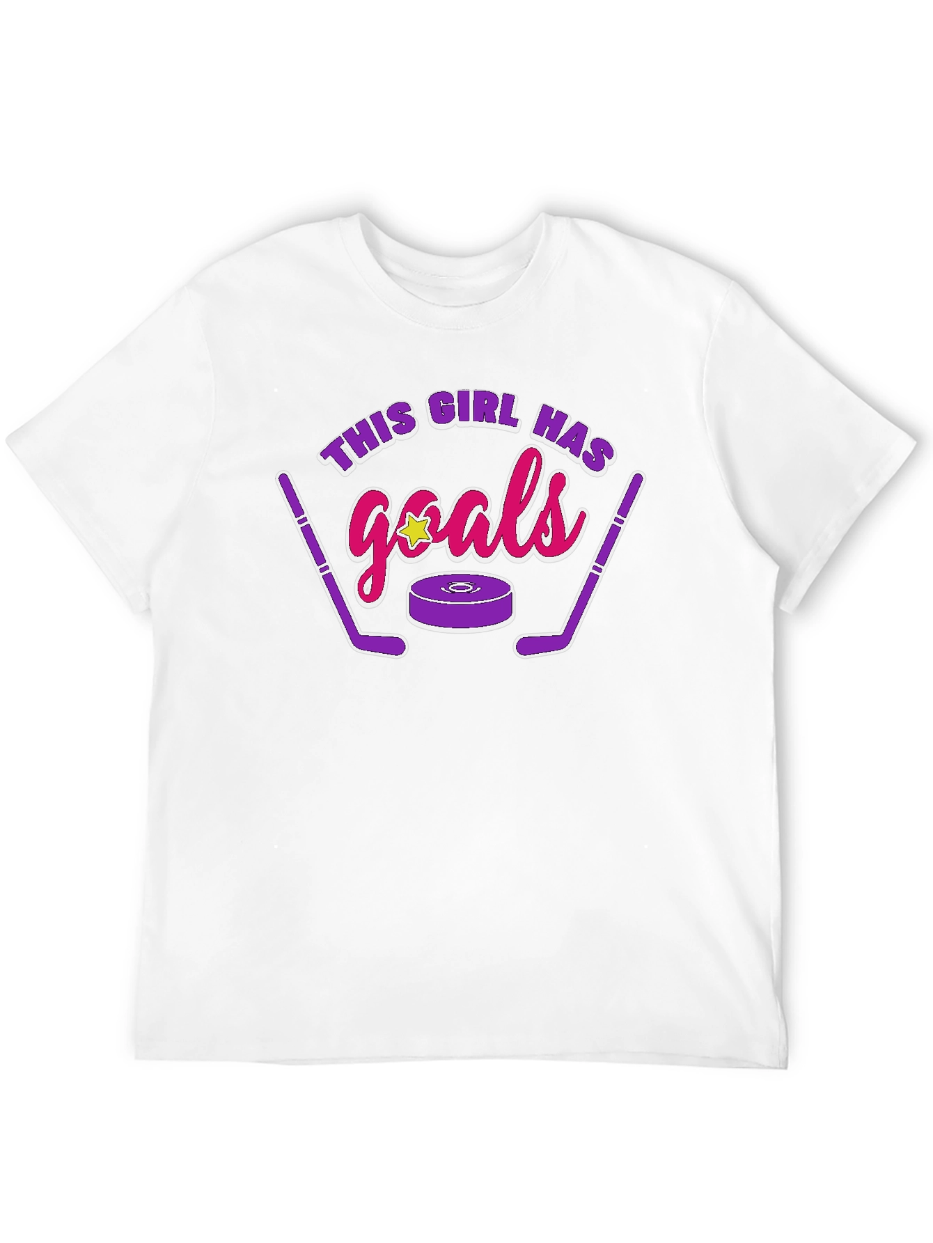 Camiseta Negra Esta Chica Tiene Goles