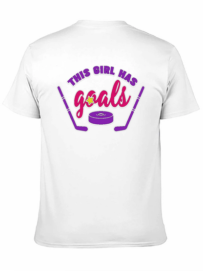 Camiseta Negra Esta Chica Tiene Goles