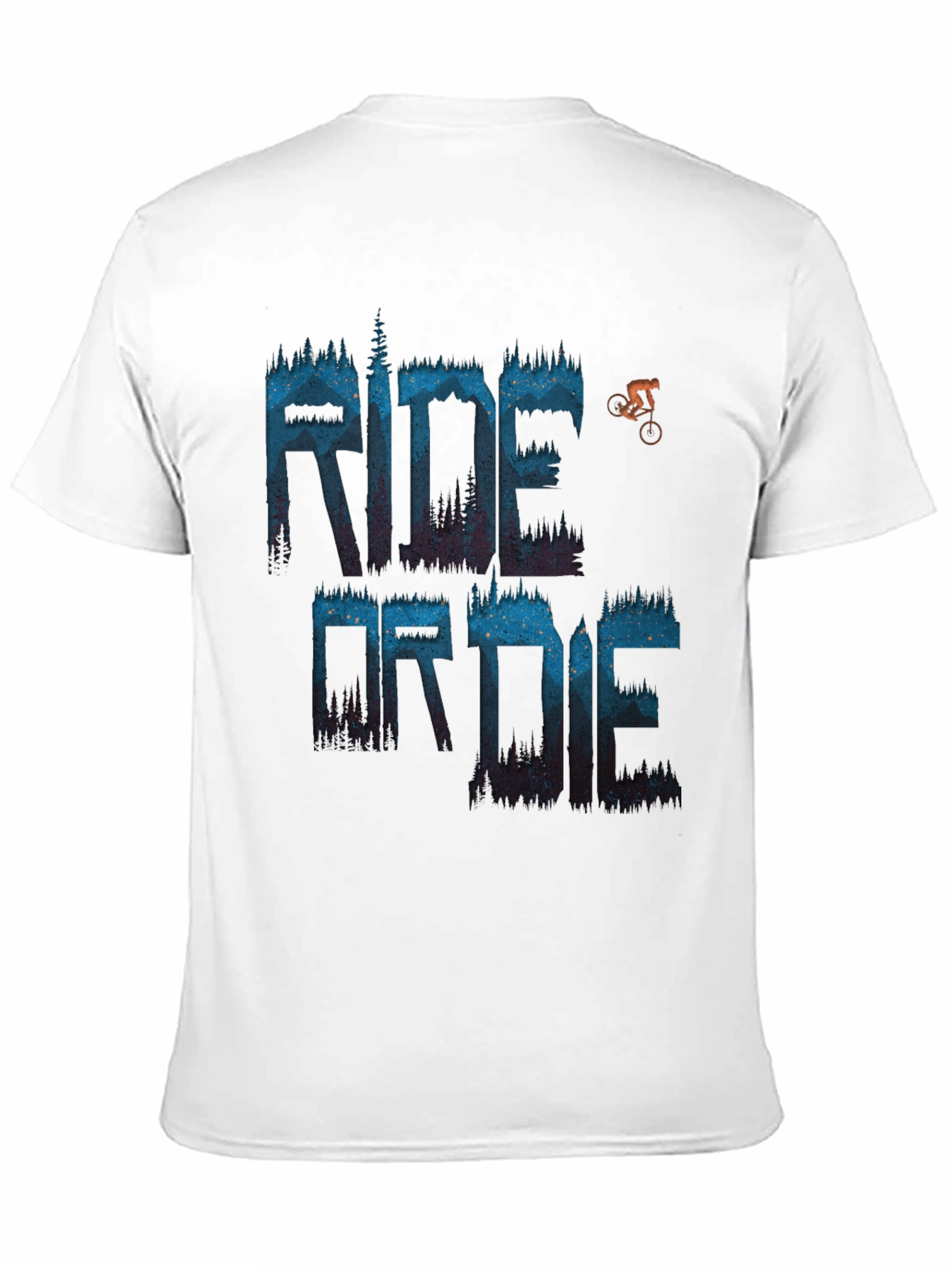 Camiseta Negra Ride or Die para Aventureros