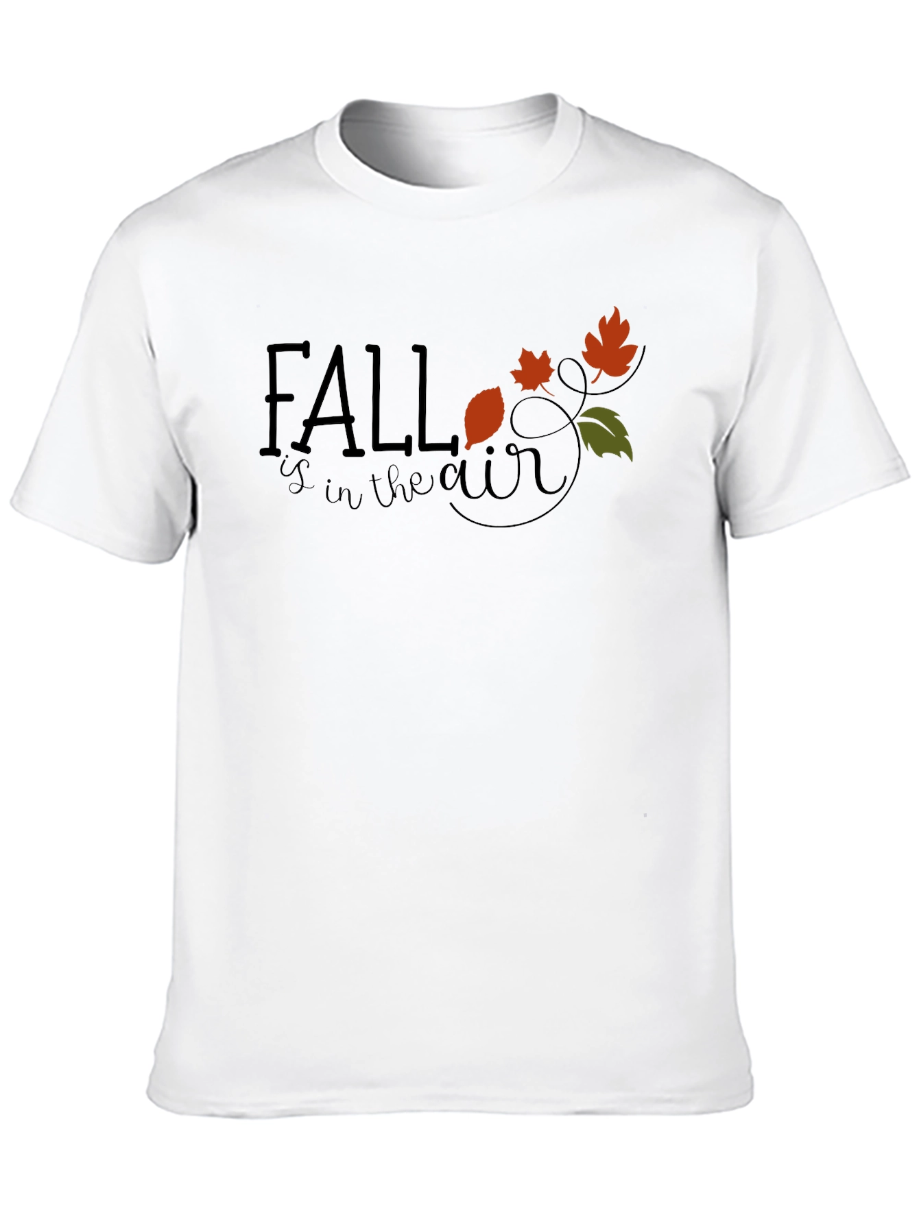 Camiseta Negra Fall is in the air