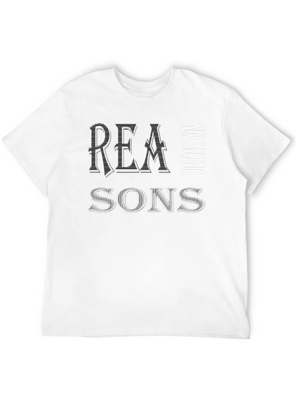 Camiseta Negra Hombre: Razones Desconocidas
