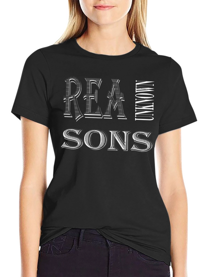 Camiseta Negra Hombre: Razones Desconocidas