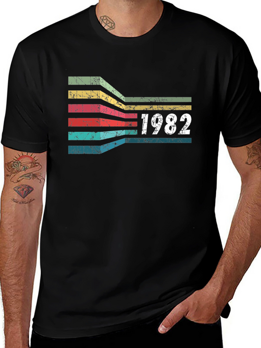 Camiseta Retro 1982 Vintage Cumpleaños