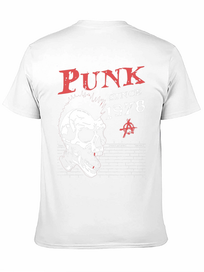 Camiseta Punk Since 1978 con calavera