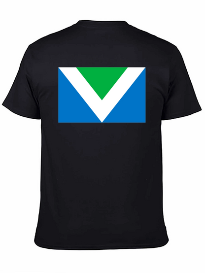 Camiseta Negra con Logo Vegano - Algodón Cómodo