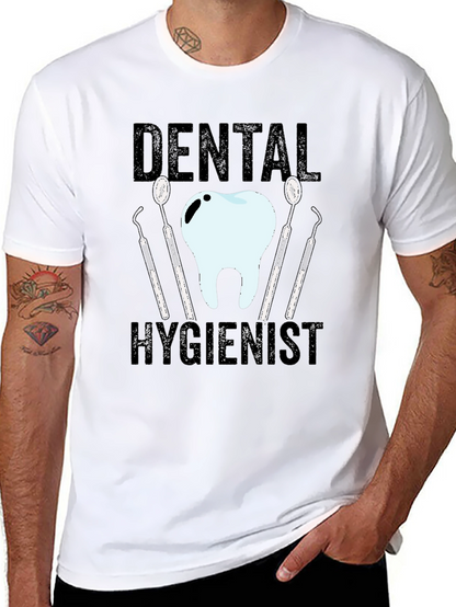 Camiseta Negra Higienista Dental